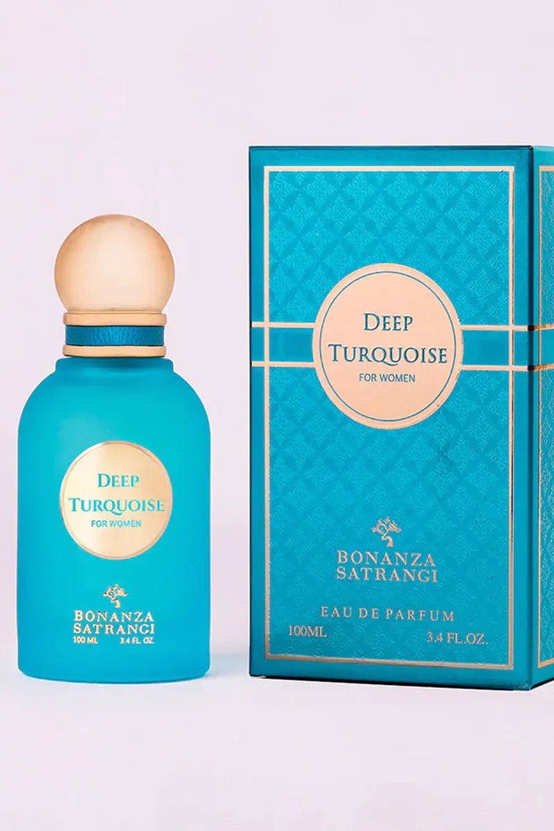 Bonanza Satrangi Deep Turquoise 3.4oz EDP Women