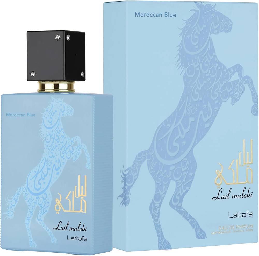 Lattafa Lail Maleki Marroquí Azul 3.4oz EDP Unisex