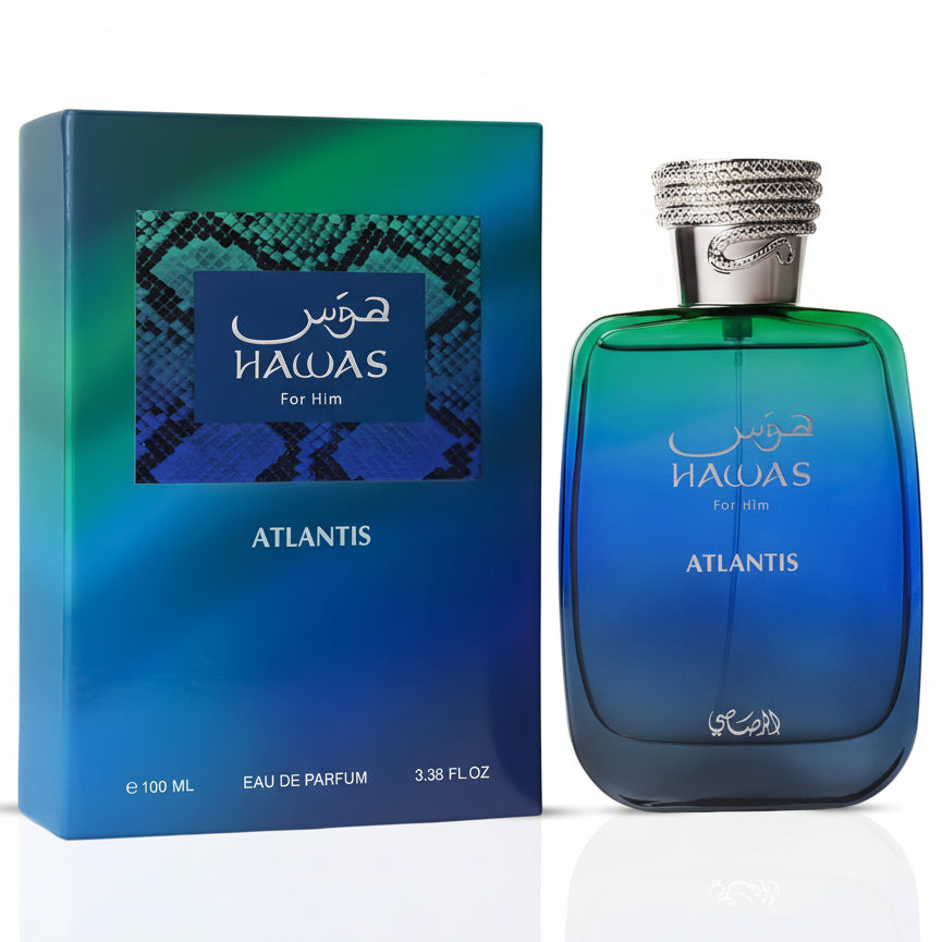 Rasasi Hawas Atlantis 3.4oz EDP unisex 