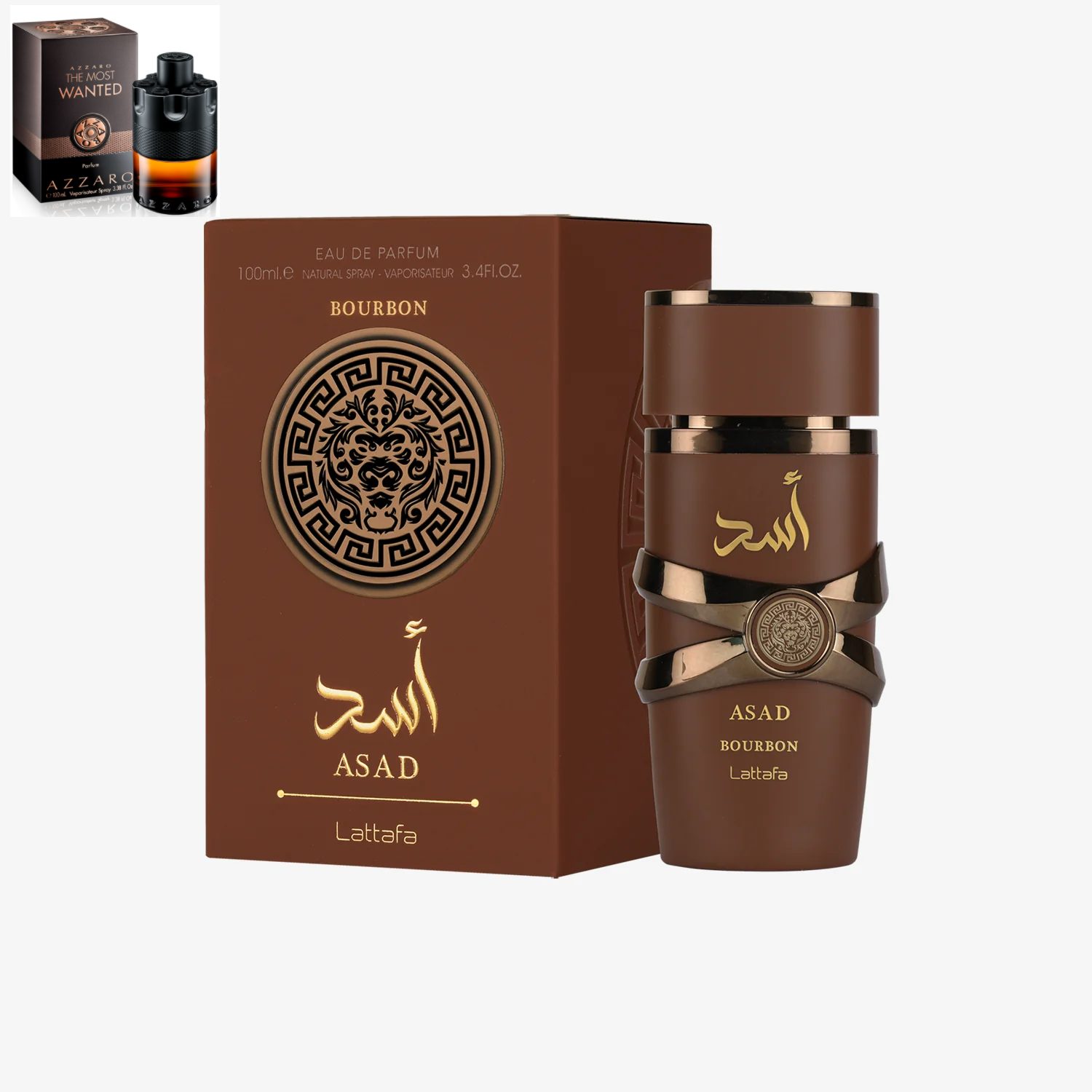 Lattafa Asad Bourbon 3.4 oz EDP Men