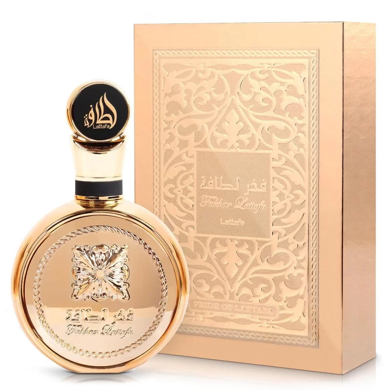 Lattafa Fhakar Gold Extrait 3.4oz EDP unisex 