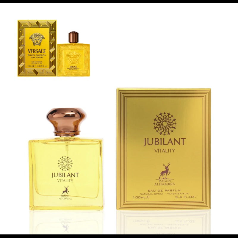 Maison Alhambra Jubilant Vitality EDP 3.4 oz Men